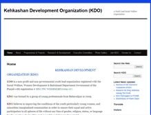 Tablet Screenshot of kehkashan.urdunama.org